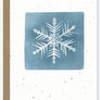 holiday Christmas wildflower seed paper card for mental health